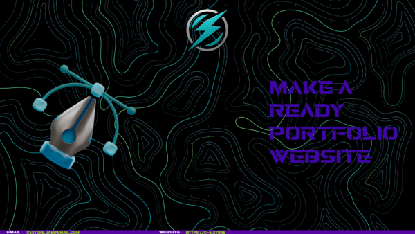 Make a ready portfolio website